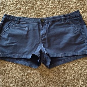 NWT Express Navy Blue Cotton Shorts
